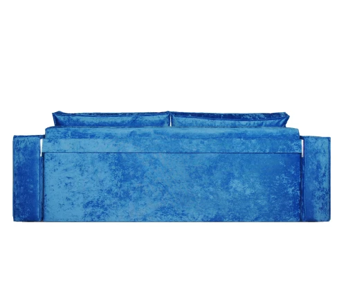 Диван еврокнижка Лофт Люкс плюш  синий