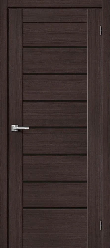 Межкомнатная дверь экошпон mr.wood Браво-22 Wenge Melinga Black Star
