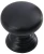 Ручка кнопка мебельная URSULA RC433BL.4 BL Черный матовый 25*25*25