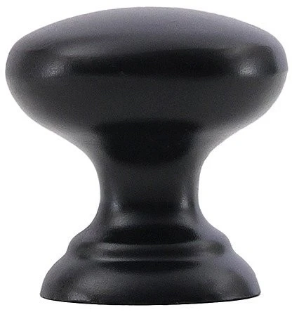 Ручка кнопка мебельная URSULA RC433BL.4 BL Черный матовый 25*25*25