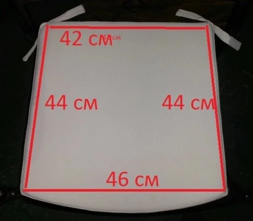 Подушка для кресла из литого алюминия