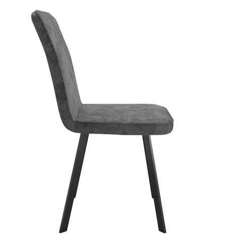 Стул DikLine 208 AN15 серый, ножки черные