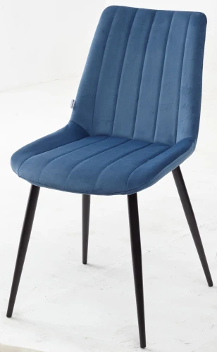 Стул FLIP пепельно-синий, велюр G108-66 М-City