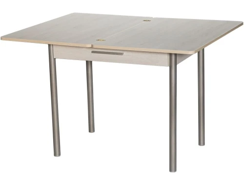 Стол М20 ДП1-02-05 900(1200)*600, ЛДСП:Дуб Самерсет, Н/стола (Металлик)