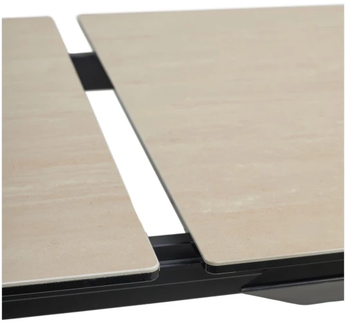 Стол CREMONA 180 TL-142, испанская керамика / черный каркас, ®DISAUR