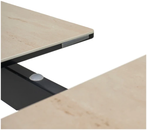 Стол CREMONA 180 TL-142, испанская керамика / черный каркас, ®DISAUR