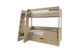 Кровать двухъярусная, DIESEL , цвет дуб мадура/веллингтон