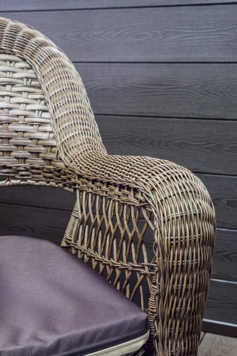 Двухместный диван из ротанга МЭДИСОН «MADISON» арт.М03195 brown с подушкой на сидение