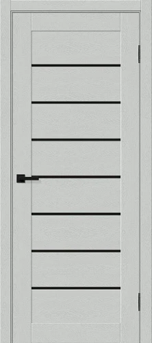 Межкомнатная дверь BRAVO Браво-22 Black Shine Grey Silkwood