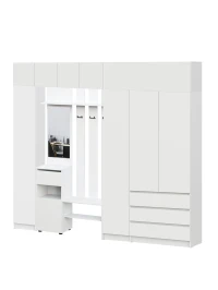 Прихожая Бали, Белый. Комплект 19