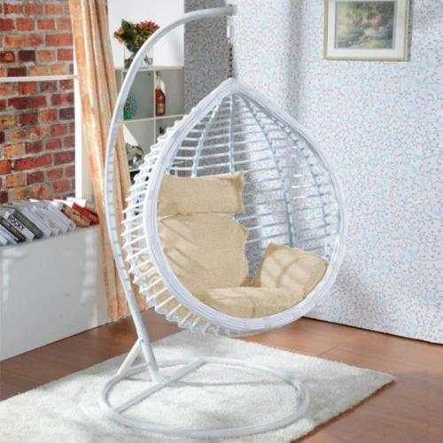 Кресло подвесное шар цвет белый