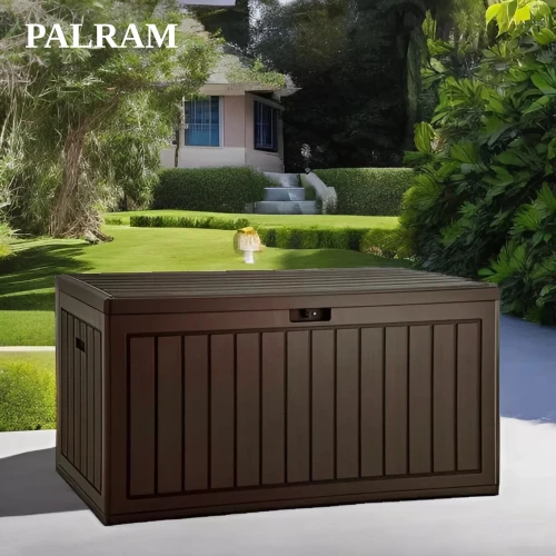 Сундук PALRAM M 302 л, тёмно-коричневый (2024)