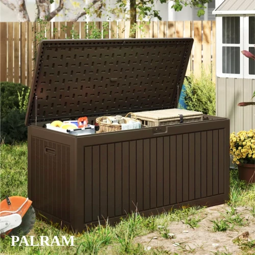 Сундук PALRAM M 302 л, тёмно-коричневый (2024)