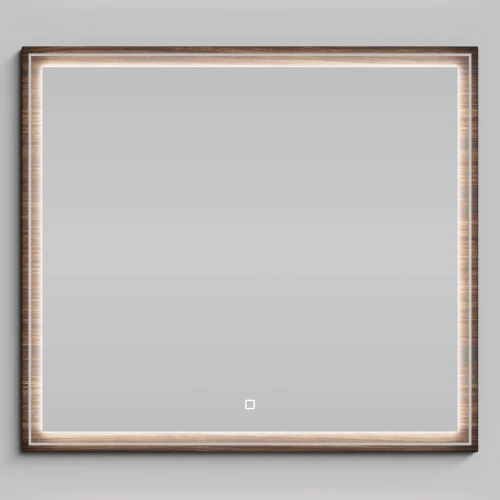 Зеркало Лайт 90, Палисандр ПВХ 43101