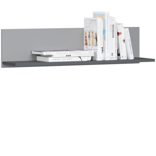 Полка «Квадро» 90 Антрацит/Шиншилла