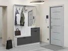 Готовая прихожая Стиль-02 Stormy Silk Белый