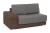 "Капри" модуль диванный правый с подушками, цвет коричневый