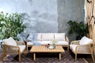 Диванная группа из акации RIMINI L  Joygarden