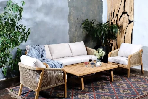 Диванная группа из акации RIMINI L  Joygarden