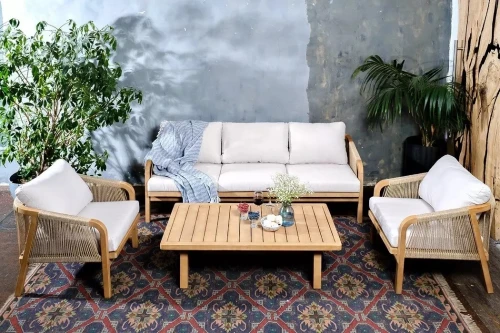 Диванная группа из акации RIMINI L  Joygarden