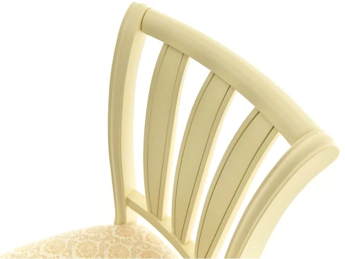 Стул «Кабриоль» с жесткой спинкой, Фермо 160-1, слоновая кость