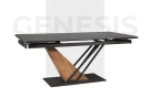 Стол обеденный SIGNAL GENESIS черный/ясень 160-220/90 Стол обеденный SIGNAL GENESIS черный/ясень 160-220/90