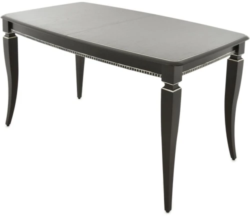 Обеденная группа (Стол Сибарит и 4 стула Сибарит-2), черный с серебром