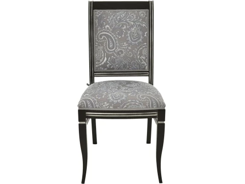 Обеденная группа (Стол Сибарит и 4 стула Сибарит-2), черный с серебром