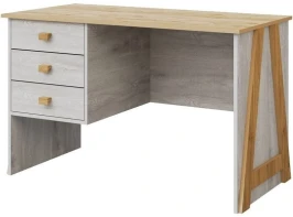Стол «Скандинавия 3Я» КМК 0905.20, Бетон пайн светлый/Дуб Наварра