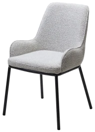 Стул BRIO UF995-02, букле / черный каркас  / Товарный знак DISAUR