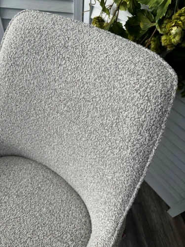 Стул BRIO UF995-02, букле / черный каркас  / Товарный знак DISAUR