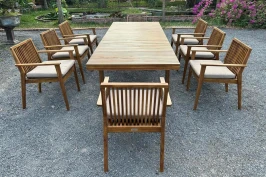 Обеденная группа из акации MONA XL  Joygarden