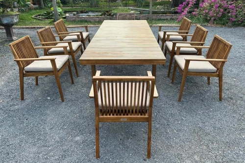 Обеденная группа из акации MONA XL  Joygarden