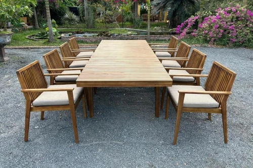 Обеденная группа из акации MONA XL  Joygarden