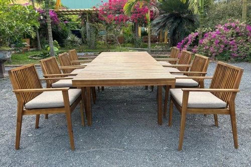 Обеденная группа из акации MONA XL  Joygarden