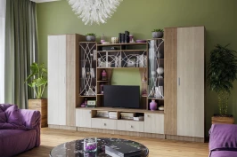 Гостиная Женева, Ясень шимо светлый, ясень шимо темный