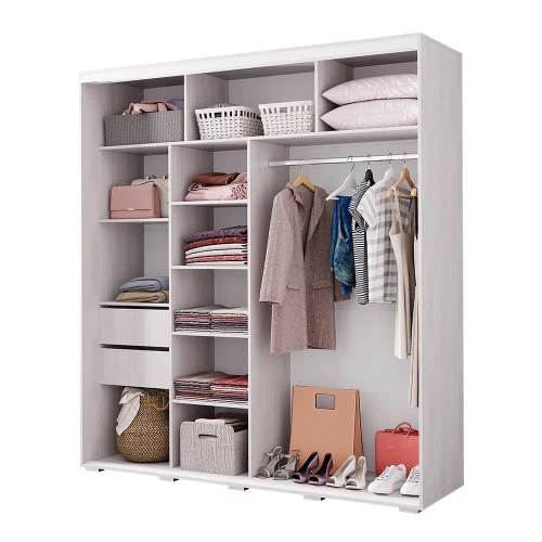 Шкаф-купе Крафт-6, Белый