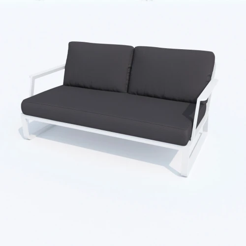 Лаунж зона ESTIVO антрацит - белый каркас