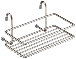 Полка одноярусная малая Хром