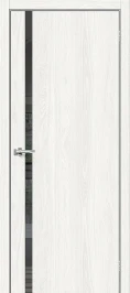 Межкомнатная дверь экошпон ĒLPORTA Браво-1.55 White Dreamline Mirox Grey