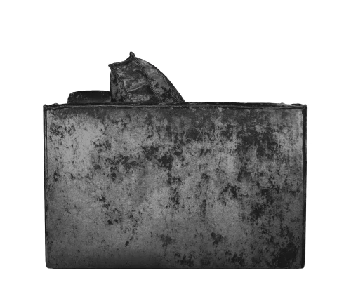 Диван еврокнижка Лофт Люкс плюш  черный