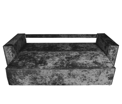 Диван еврокнижка Лофт Люкс плюш  черный