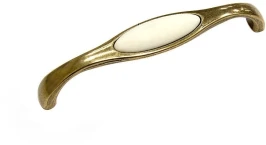 Ручка скоба мебельная SF10-10 OAB Оксидированная Бронза 139*22*32