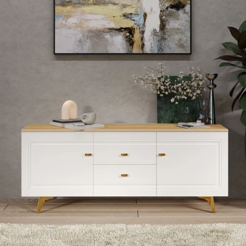 Тумба Вега Сапфир ТВ 1500, белый глянец