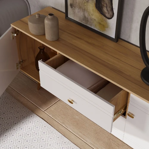 Тумба Вега Сапфир ТВ 1500, белый глянец