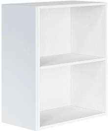 Фасад боковой Фьюжн для верхнего шкафа Silky White 716*315*18