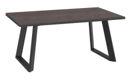 Стол DikLine ZL160 хромикс бронза/ черный/ опоры черные