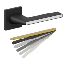 Ручка дверная BRAVO AS-322 SBlack/7D