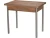 Стол М20 ДП1-02-05 900(1200)*600, ЛДСП:Дуб Сомеро, Н/стола (Металлик)