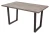 Стол ЛОФТ 160 Оникс/ Черный М-City